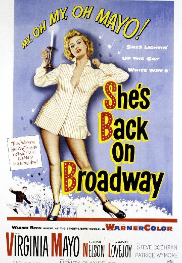 She's Back on Broadway poster