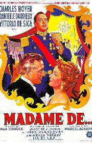 The Earrings of Madame De ... poster