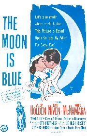 The Moon Is Blue poster