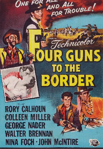 Four Guns to the Border poster