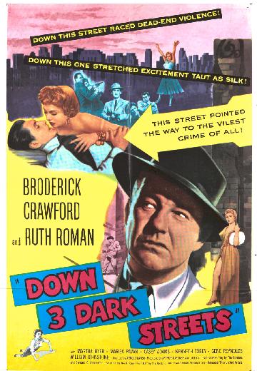 Down Three Dark Streets poster