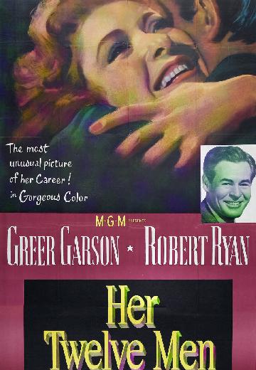 Her Twelve Men poster