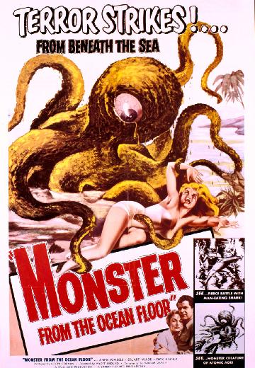Monster From the Ocean Floor poster