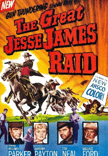 The Great Jesse James Raid poster
