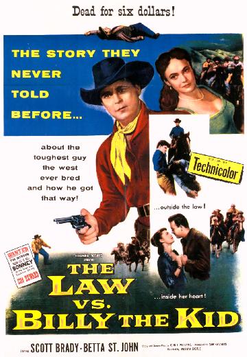 The Law vs. Billy the Kid poster
