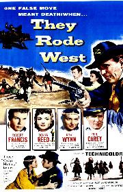 They Rode West poster