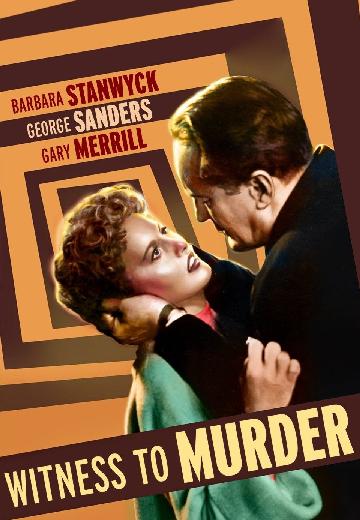 Witness to Murder poster