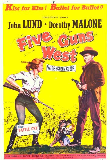Five Guns West poster