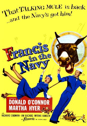 Francis in the Navy poster