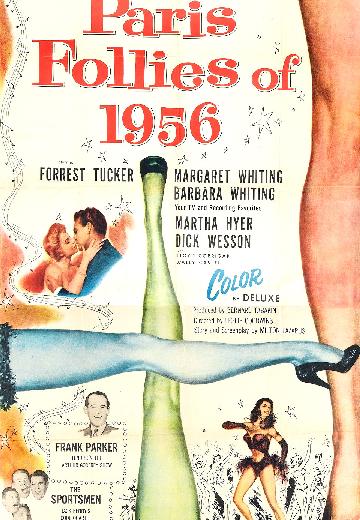Paris Follies of 1956 poster