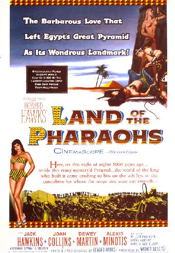 Land of the Pharaohs poster