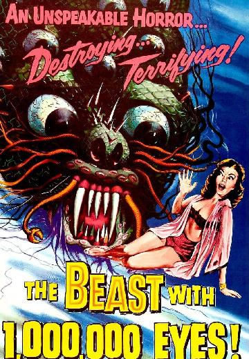 The Beast With a Million Eyes poster