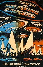 Earth vs. the Flying Saucers poster