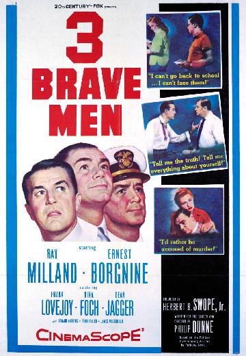 Three Brave Men poster