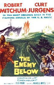 The Enemy Below poster