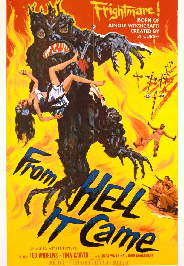 From Hell It Came poster