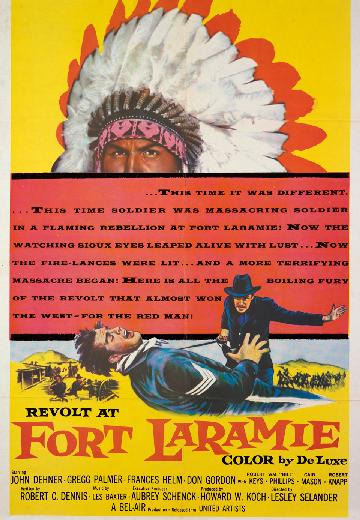 Revolt at Fort Laramie poster