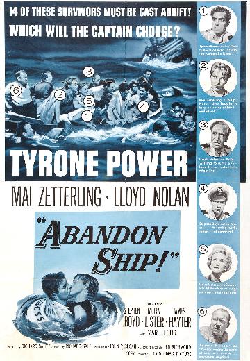 Abandon Ship! poster