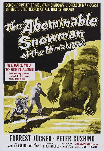 The Abominable Snowman of the Himalayas poster