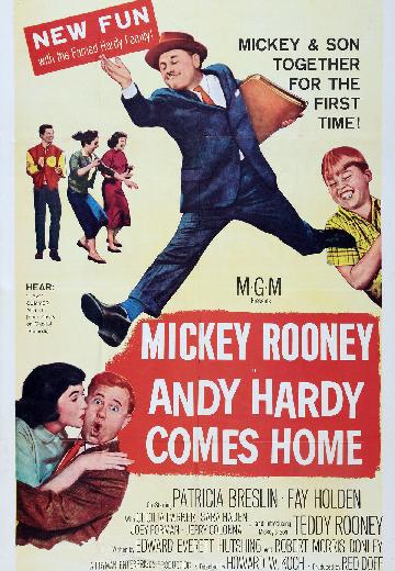 Andy Hardy Comes Home poster