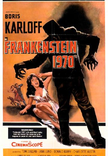 Frankenstein 1970 poster
