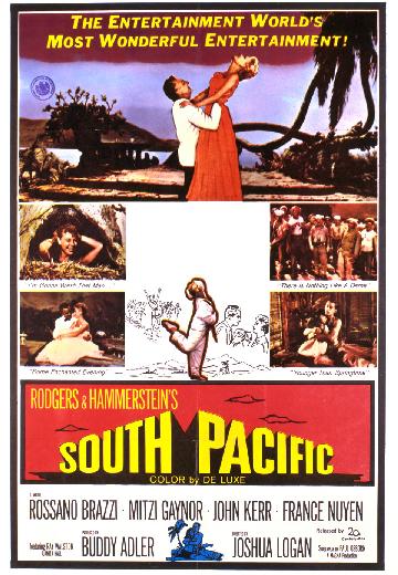 South Pacific poster