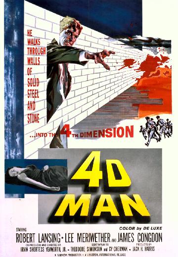 4D Man poster