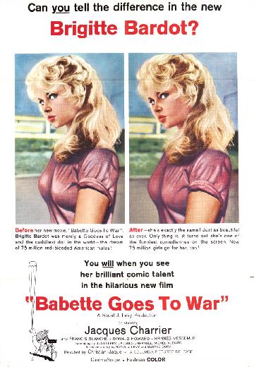 Babette Goes to War poster