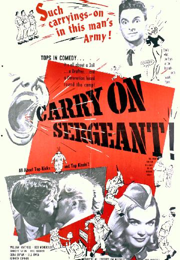 Carry on Sergeant poster