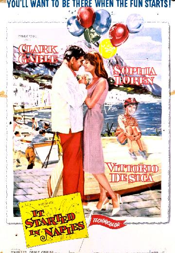 It Started in Naples poster