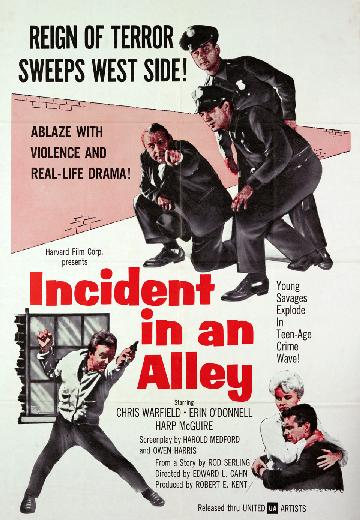 Incident in an Alley poster