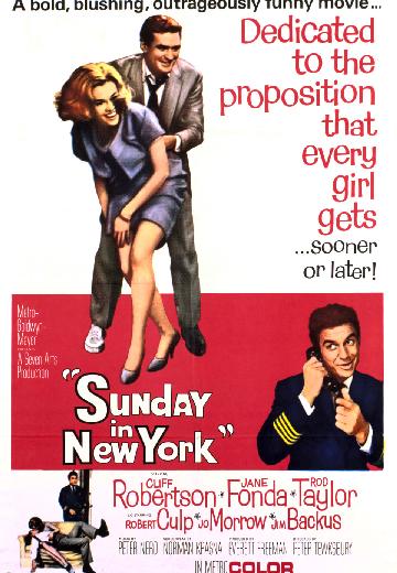 Sunday in New York poster