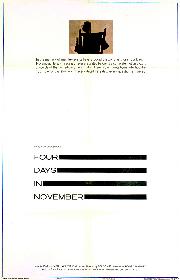 Four Days in November poster