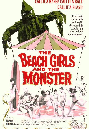 Beach Girls and the Monster poster