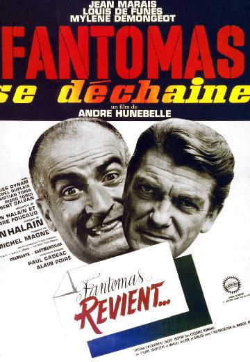 Fantomas Strikes Back poster