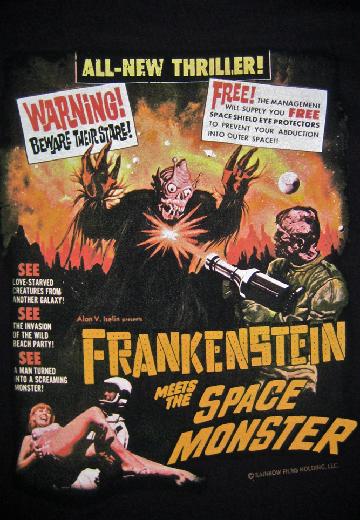 Frankenstein Meets the Space Monster poster