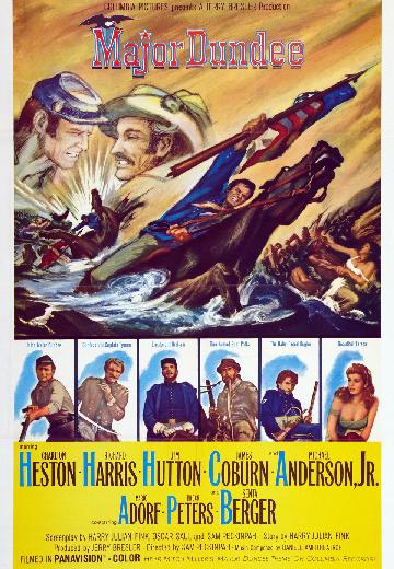 Major Dundee poster