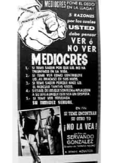 Los Mediocres poster