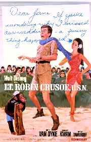 Lt. Robin Crusoe, U.S.N. poster