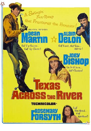 Texas Across the River poster