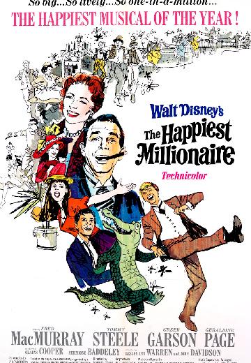 The Happiest Millionaire poster