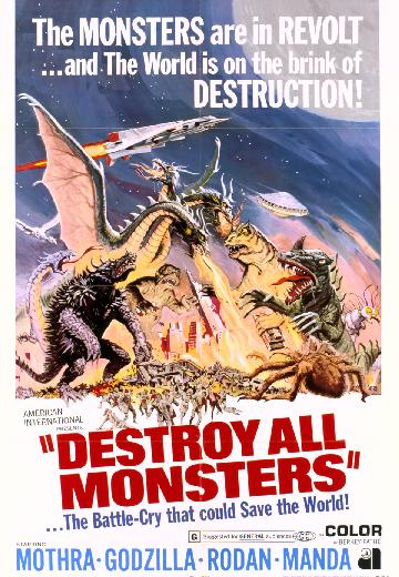Destroy All Monsters! poster