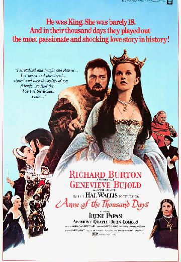 Anne of the Thousand Days poster