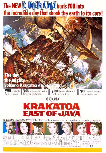 Krakatoa, East of Java poster