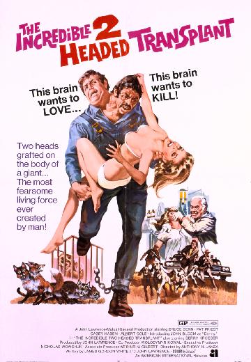 The Incredible Two-Headed Transplant poster