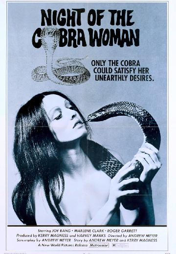 Night of the Cobra Woman poster