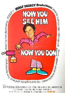 Now You See Him, Now You Don't poster