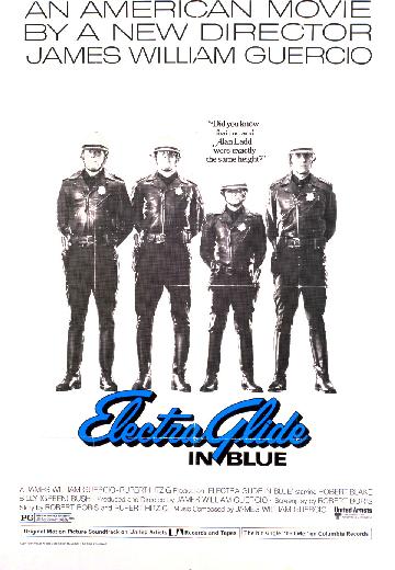 Electra Glide in Blue poster