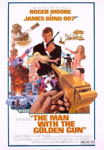 The Man With the Golden Gun poster