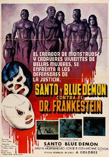 Santo & Blue Demon vs. Dr. Frankenstein poster